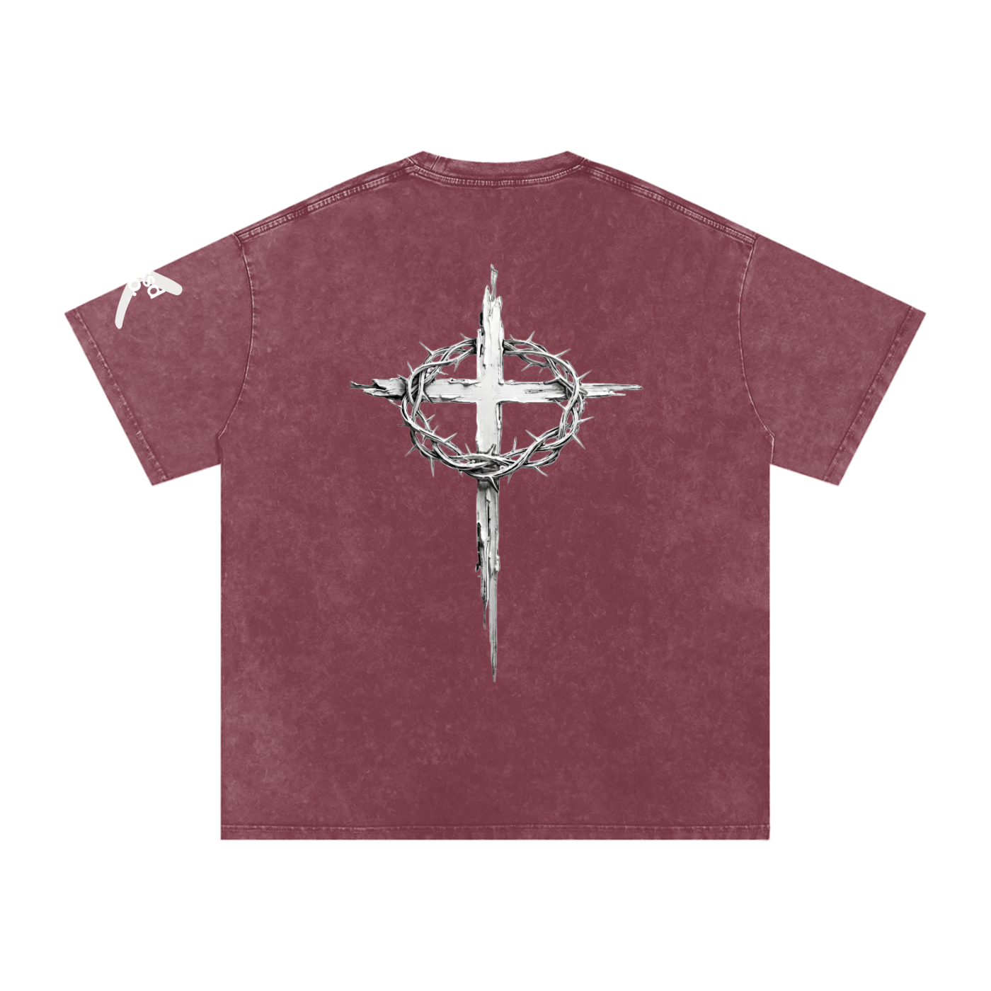 Basic Wear Your Faith Boldly with Crown of Thorns over Cross