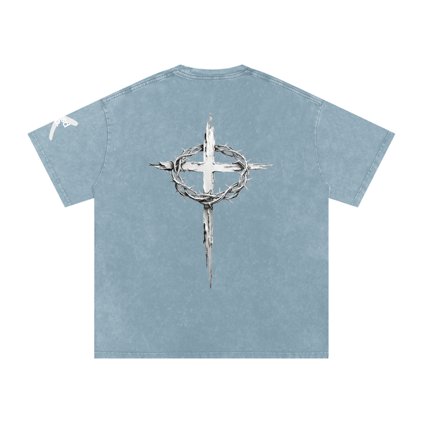 Basic Wear Your Faith Boldly with Crown of Thorns over Cross
