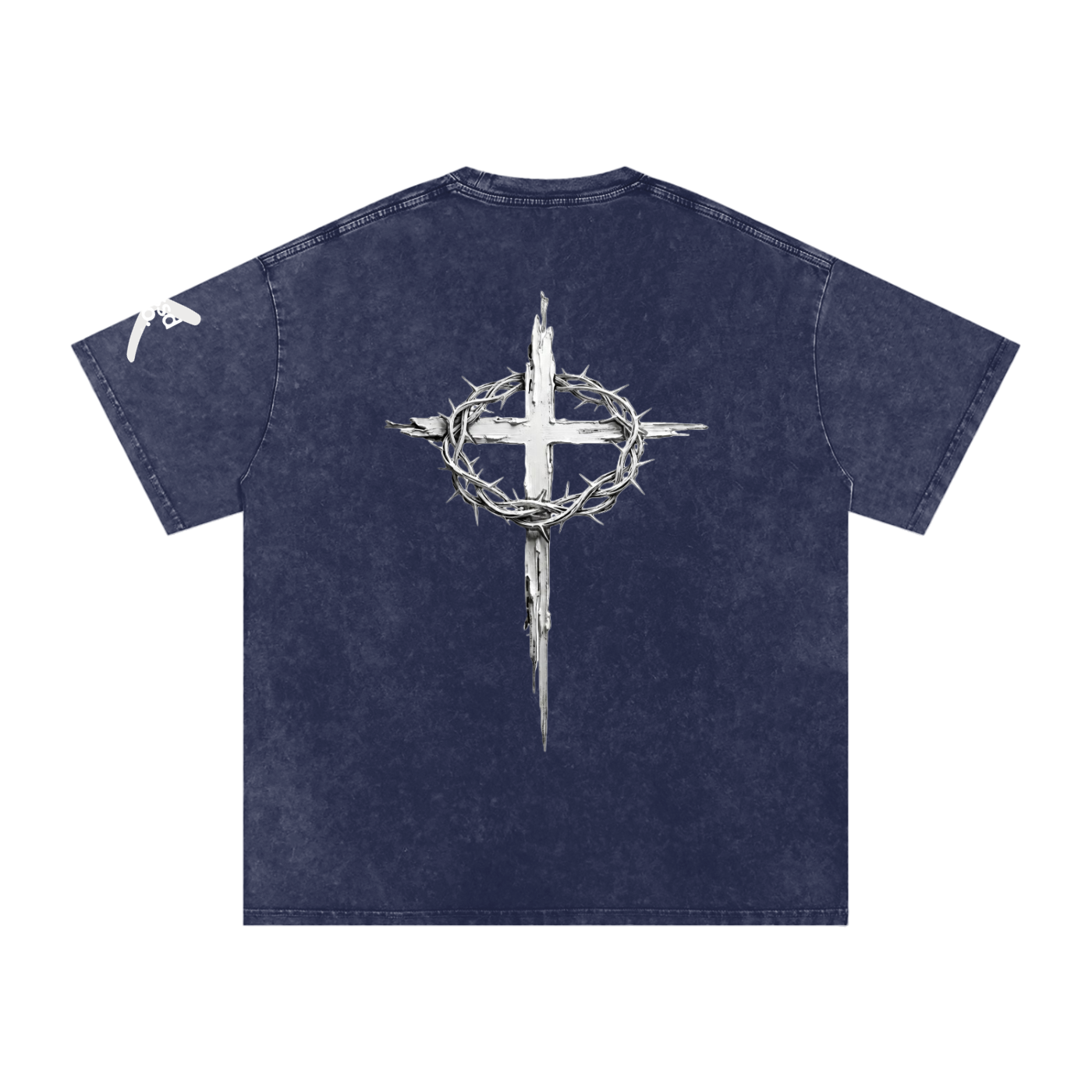 Basic Wear Your Faith Boldly with Crown of Thorns over Cross