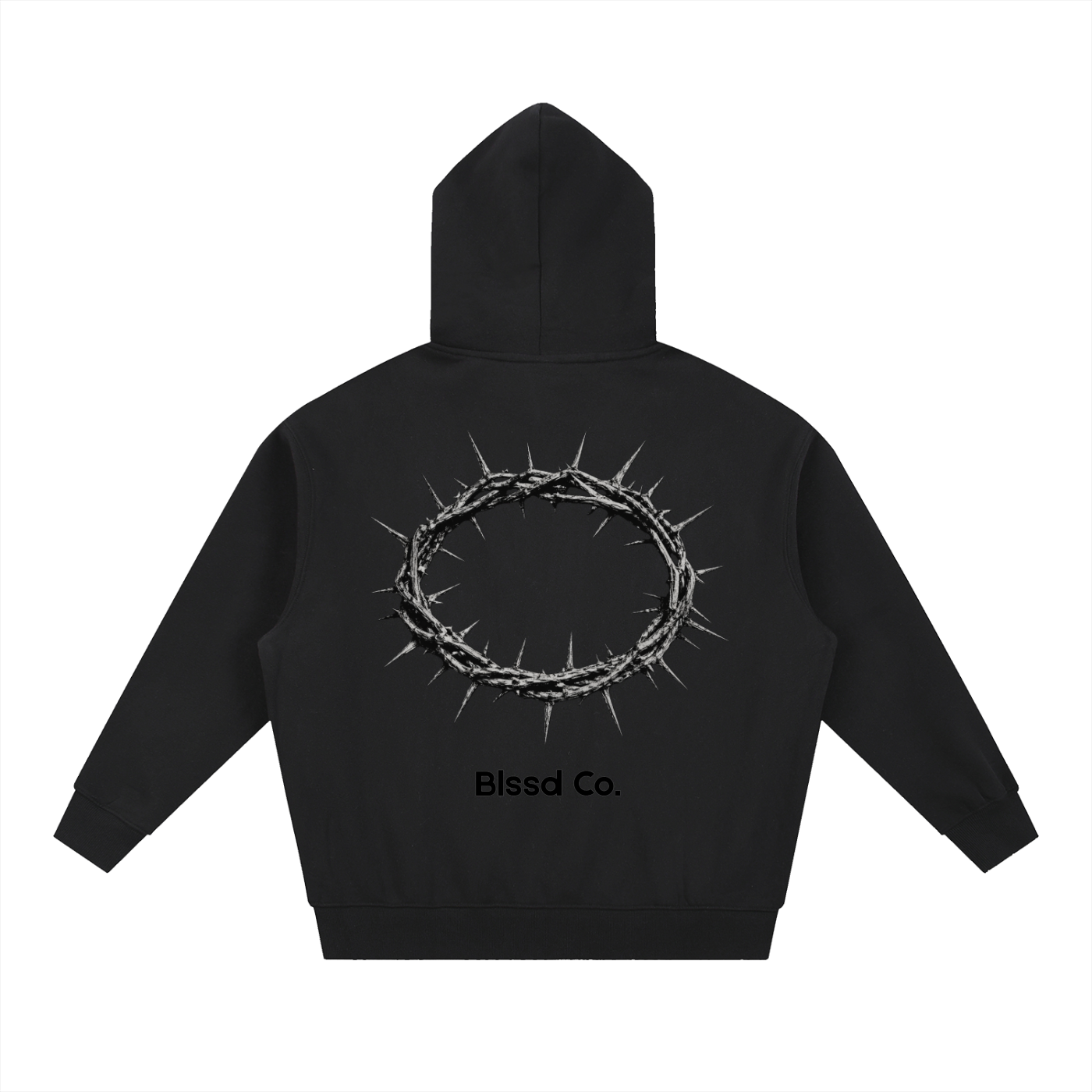 Jesus is King Oversized Boxy Fit Fleece Hoodie