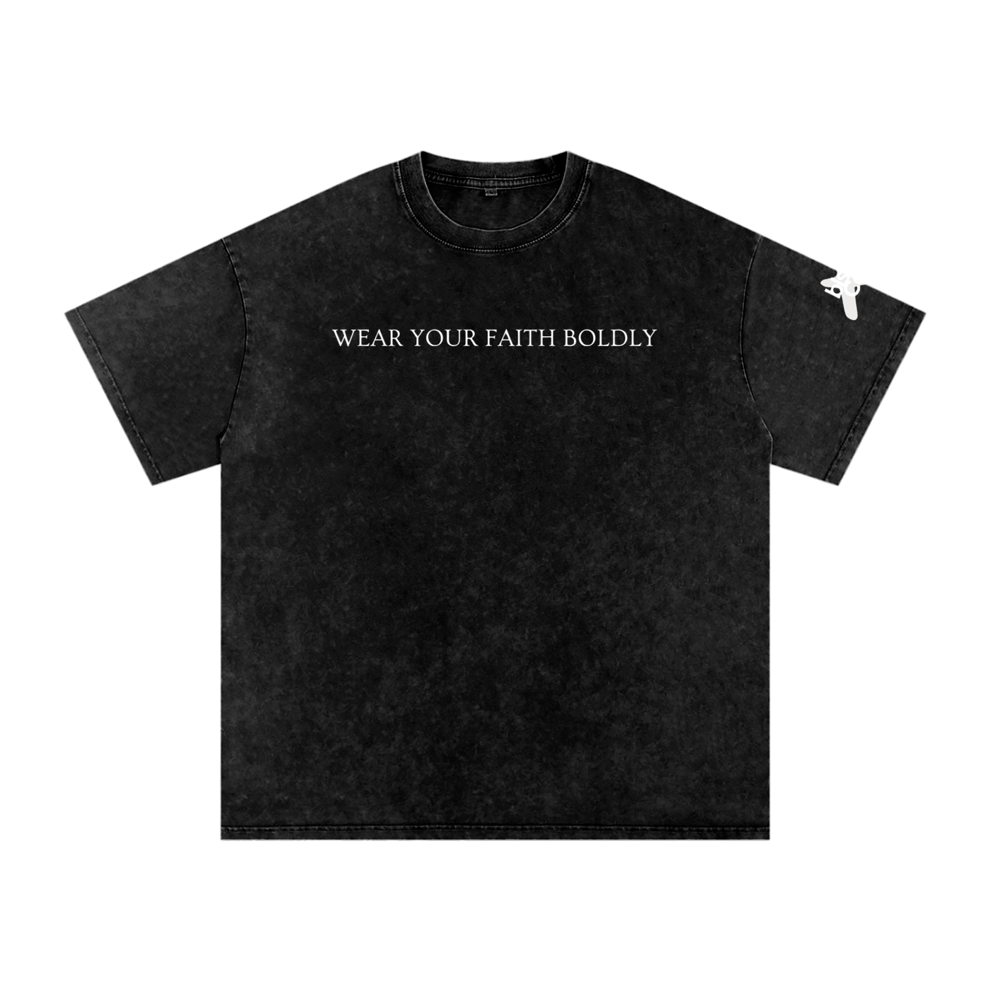 Basic Wear Your Faith Boldly with Crown of Thorns over Cross