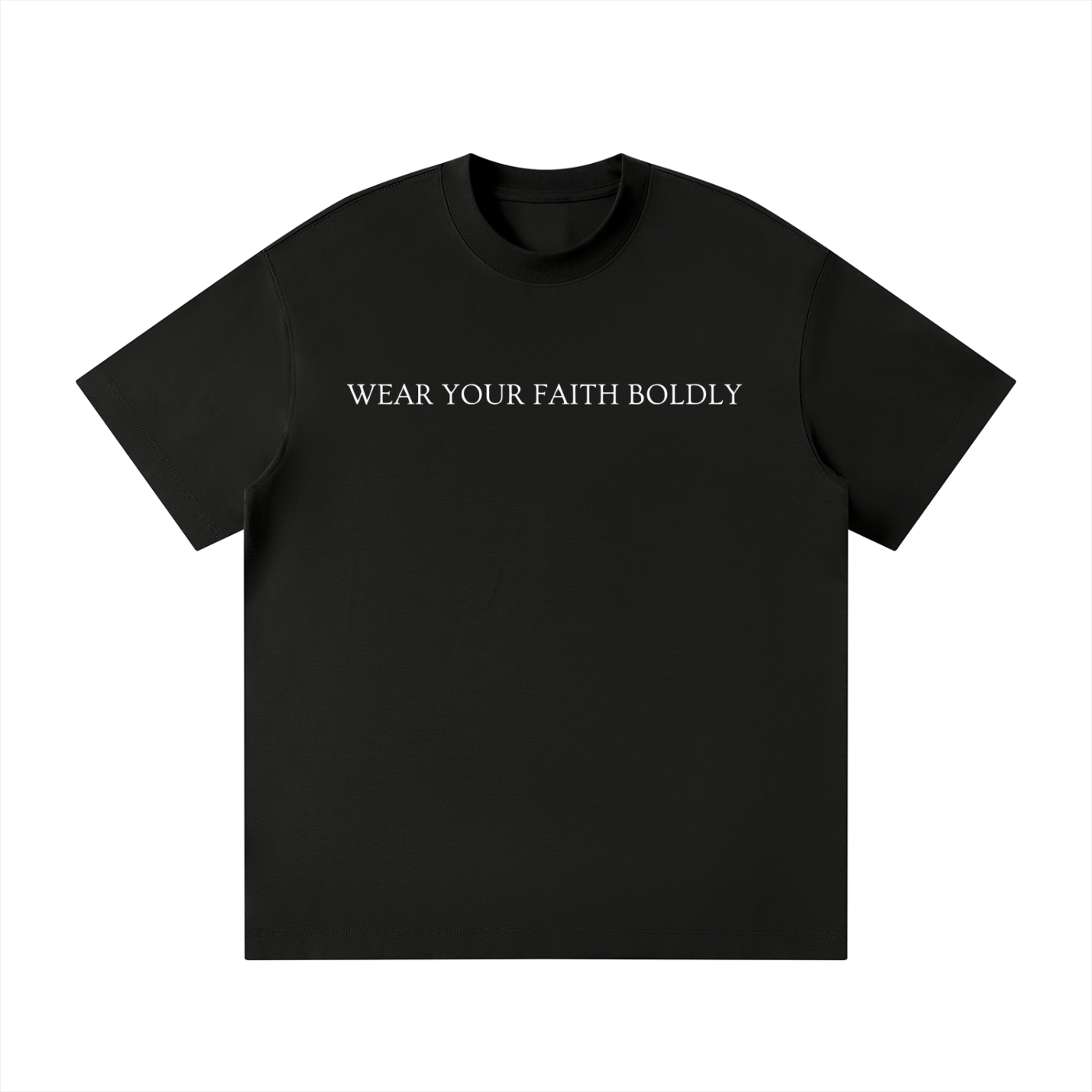 FAITH OVER FEAR BASIC T SHIRT