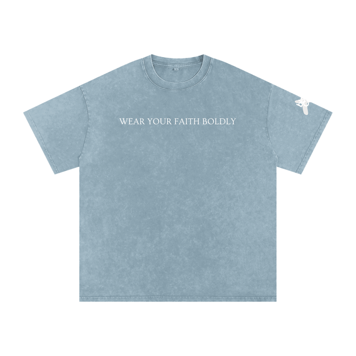 Basic Wear Your Faith Boldly with Crown of Thorns over Cross